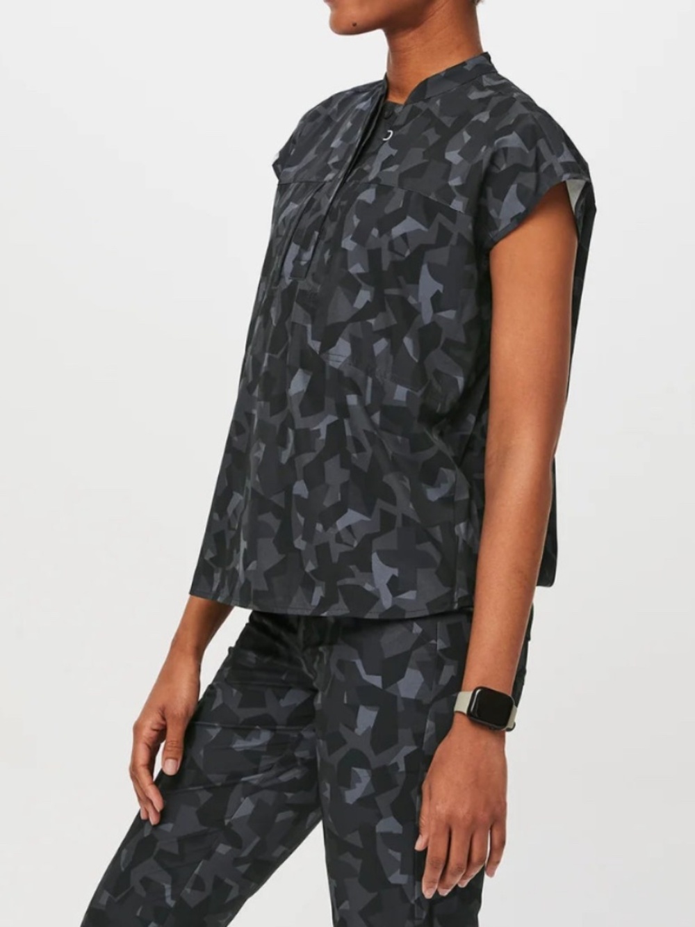 FIGS Limited Edition Bonsai Camo Scrub Set FREEX Blake Top Zamora Jogger pantS M